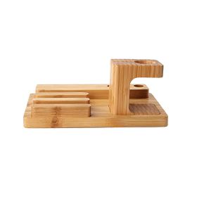 Mini de bambú. Taula per Electrics reposar i placa