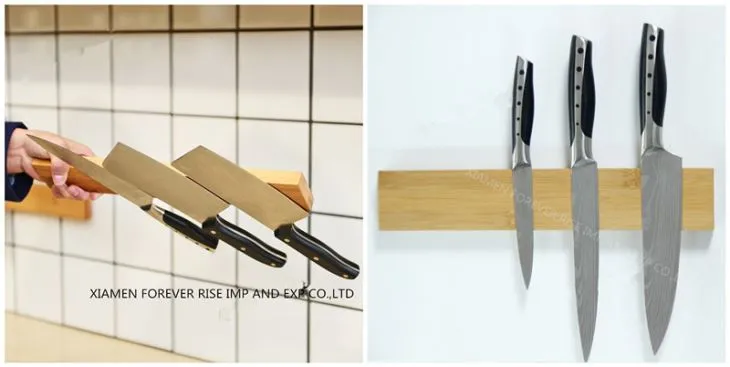 L'estant de ganivet de bambú imant